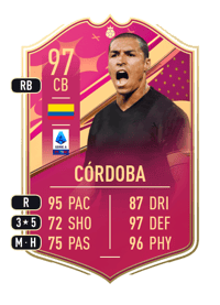 Iván Córdoba FUTTIES Heroes 97 OVR