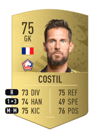 Benoît Costil Common 75 OVR