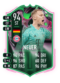 Manuel Neuer SHAPESHIFTERS 94 OVR
