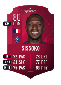Moussa Sissoko World Cup Player 80 OVR