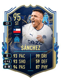 Alexis Sánchez Team of the Season 95 OVR