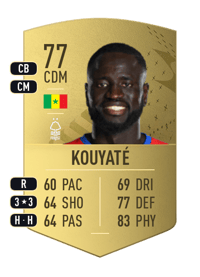 Cheikhou Kouyaté Common 77 OVR