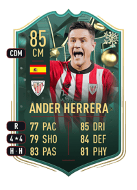 Ander Herrera WINTER WILDCARDS 85 OVR