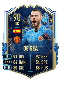 De Gea Team of the Season 90 OVR
