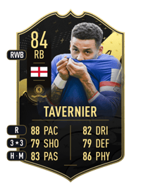 James Tavernier Team of the Week 84 OVR