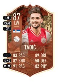 Dušan Tadić FUT CENTURIONS 87 OVR