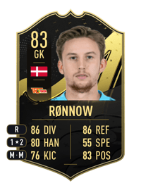 Frederik Rønnow Team of the Week 83 OVR