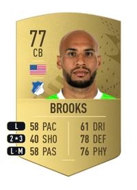 John Brooks Common 77 OVR
