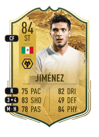 Raúl Jiménez HISTORY MAKERS 84 OVR
