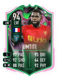 Samuel Umtiti SHAPESHIFTERS 94 OVR