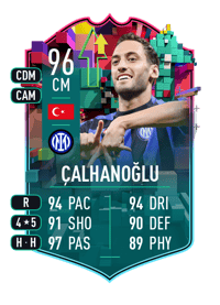 Hakan Çalhanoğlu Level Up 96 OVR