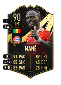 Sadio Mané Team of the Week 90 OVR