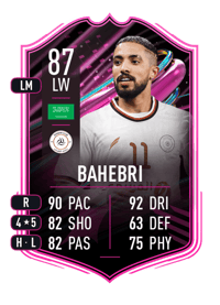 Hattan Bahebri FUT Ballers 87 OVR
