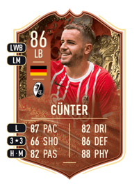 Christian Günter FUT CENTURIONS 86 OVR