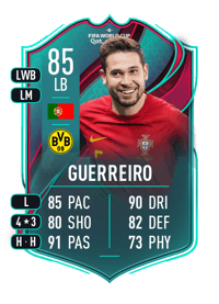 Raphaël Guerreiro World Cup Team of the Tournament 85 OVR