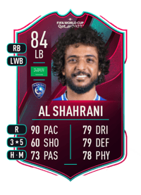 Yasser Al Shahrani World Cup Star 84 OVR