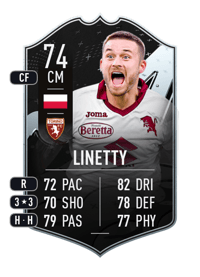 Karol Linetty Team of the Week 74 OVR