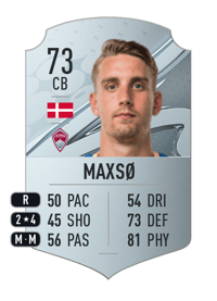 Andreas Maxsø Rare 73 OVR
