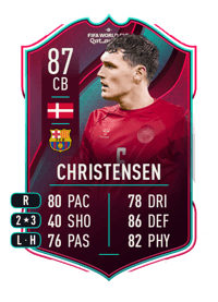 Andreas Christensen World Cup Star 87 OVR