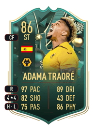 Adama Traoré WINTER WILDCARDS 86 OVR