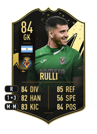 Gerónimo Rulli Team of the Week 84 OVR