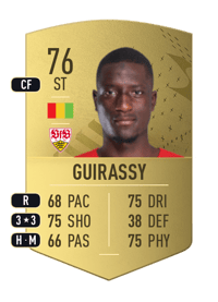 Serhou Guirassy Common 76 OVR