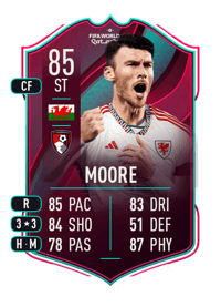 Kieffer Moore World Cup Star 85 OVR