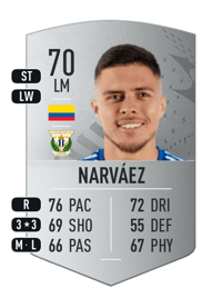 Juan José Narváez Common 70 OVR