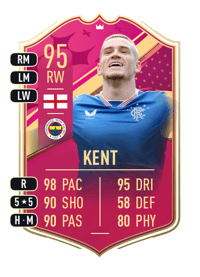 Ryan Kent Premium FUTTIES 95 OVR