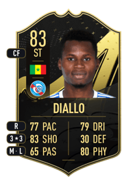 Habib Diallo Team of the Week 83 OVR