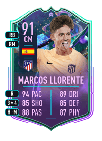 Marcos Llorente FANTASY FUT 91 OVR