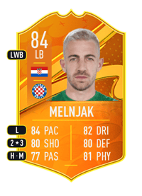 Dario Melnjak Domestic Man of the Match 84 OVR