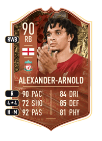 Trent Alexander-Arnold FUT CENTURIONS 90 OVR