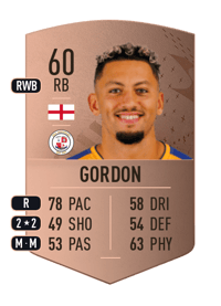 Kellan Gordon Common 60 OVR
