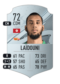Aïssa Laïdouni Rare 72 OVR
