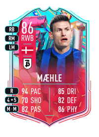 Joakim Mæhle FUT Birthday 86 OVR