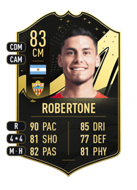 Lucas Robertone Team of the Week 83 OVR