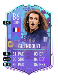 Mattéo Guendouzi World Cup Phenoms 86 OVR