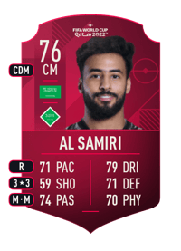 Khaled Al Samiri World Cup Player 76 OVR