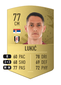Saša Lukić Common 77 OVR