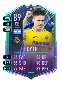 Juan Foyth FANTASY FUT 89 OVR