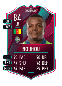 Nouhou World Cup Star 84 OVR