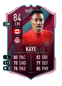 Mark-Anthony Kaye World Cup Star 84 OVR