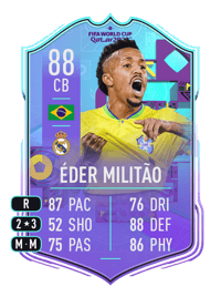 Éder Militão World Cup Phenoms 88 OVR