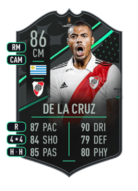 Nicolás De la Cruz CONMEBOL LIBERTADORES SQUAD FOUNDATIONS 86 OVR