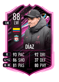 Luis Díaz FUT Ballers 88 OVR