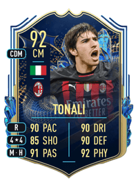 Sandro Tonali Team of the Season 92 OVR