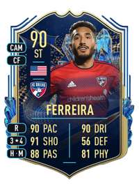 Jesus Ferreira Team of the Season 90 OVR