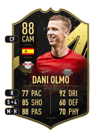 Dani Olmo Team of the Week 88 OVR
