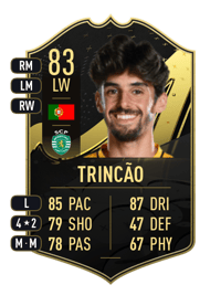 Trincão Team of the Week 83 OVR